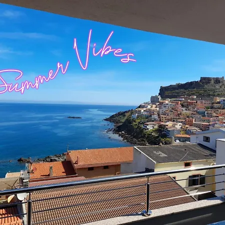 Ferienwohnung Cara A' Mari Castelsardo Exterior foto